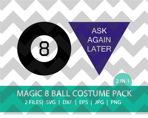 Make a Surprising Fashion Statement with a Magic 8 Ball Halloween Costume